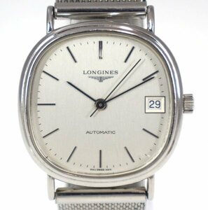 ◆ 1円 ～ 稼働品 LONGINES / ロンジン Cal L990.1 ヴィンテージウォッチ 自動巻き シルバー文字盤 147814