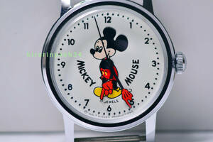 即決　美品　● 最高級　１７石仕様　● ミッキーマウス 　手巻き時計　●ＯＨ済み　　ディズニー