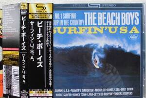 ビーチ・ボーイズ BEACH BOYS ●CD●サーフィン・USA●限定盤 ●ブライアン・ウィルソン●SHMーCD 高音質 ●新品同様！！