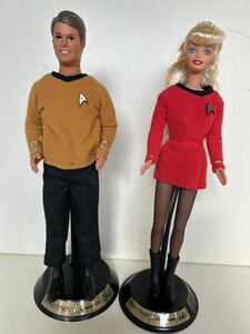 Barbie & ken スタートレック フィギュア バービー人形 検バービー 人形、フィギュア、スタートレック、STAR TREK ギフトセット、限定品