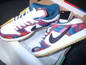 新品未使用 タグ付き 希少レア!!　新品 27.0cm US9 PARRA × NIKE SB DUNK LOW PRO Abstract Art　ピートパーラ　ダンク