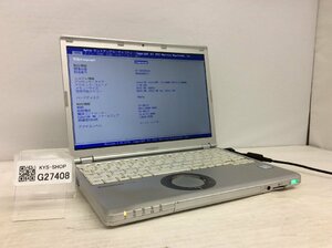 ジャンク/ Panasonic CF-SZ5PDYVS Intel Core i5-6300U メモリ8.19GB ストレージ無し 【G27408】