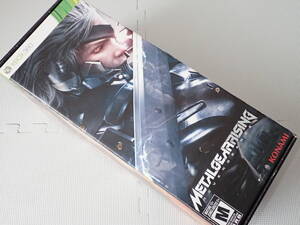 xbox360★METAL GEAR RISING: REVENGEANCE 海外版 北米版★箱付・説明書付・ソフト付