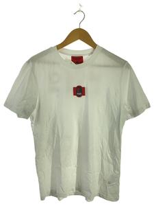 HUGO BOSS◆Tシャツ/S/コットン/WHT