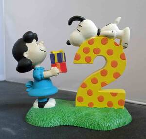 スヌーピー　SNOOPY BIRTHDAY BASH! ２ フィギュア　オーナメント　PEANUTS