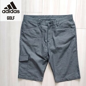 新品に近い adidas GOLF ハーフパンツ LL-XO メンズ ストレッチ 春夏 ボトムス アディダス ゴルフ テーラーメイド 美品