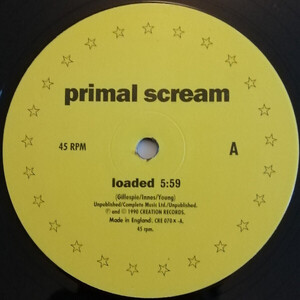 英12 Primal Scream Loaded E.P. CRE070X Creation Records /00250