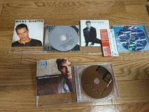 ★☆Ｓ07021　リッキー・マーティン（Ricky Martin)【Vuelve】【Sound Loaded】【Ricky Martin】　CDアルバムまとめて３枚セット☆★