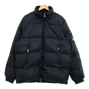 ◆中古品◆ MONCLER モンクレール BAZILLE バジーレ ダウンジャケット 41311/50/68959 サイズ4 ネイビー アニメーションタグ hiV2889NSD