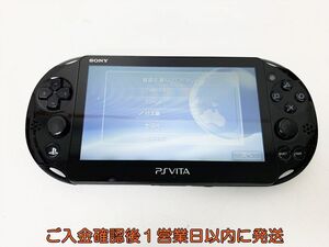 【1円】PSVITA 本体 ブラック SONY Playstation Vita PCH-2000 初期化/動作確認済 E03-104rm/F3