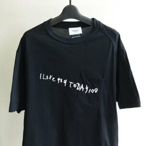 TODAY edition ポケット Ｔシャツ 黒 size M