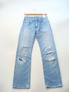 BLUE BLUE ユーズド加工ジーンズ size29 ブルーブルー