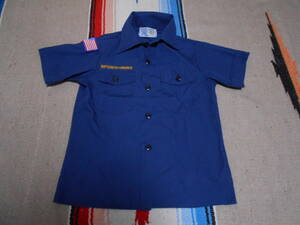 １９８０S BOY SCOUTS OF AMERICA MADE IN USA WORK WEAR SHIRTS ボーイスカウト カブスカウト アウトドア 高耐久 速乾性 軽量ワークシャツ