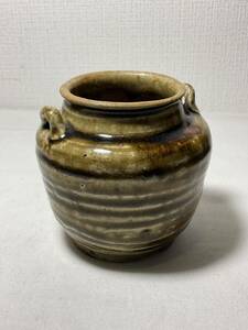 ◆古瀬戸 茶入◆江戸時代初期◆発掘品◆コレクターさん惜譲品　茶道具 ＊＊修復有