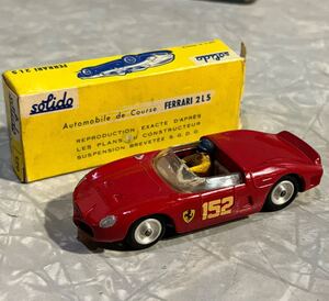 あ ソリド solido 129 フェラーリ FERRARI 2L5 ミニカー