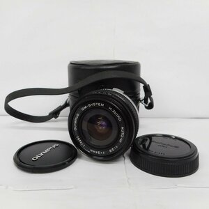 IDH4 OLYMPUS OM-SYSTEM H.ZUIKO AUTO-W 1:2.8 24mm オリンパス 広角 レンズ ケース 中古