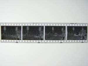 (B23)913 写真 古写真 鉄道 鉄道写真 昭和35年頃 フィルム 白黒 ネガ まとめて 4コマ 