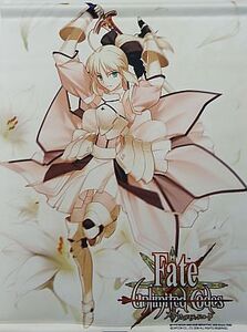 セイバー・リリィ タペストリー Fate unlimited codes C75 コミケ限定品 FGO フェイト TYPEMOON