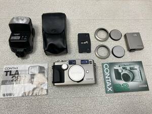 11/17★CONTAX G2★コンタックス フィルムカメラ 本体 アクセサリー まとめ売り【中古/現状品/通電確認OK/動作未確認】