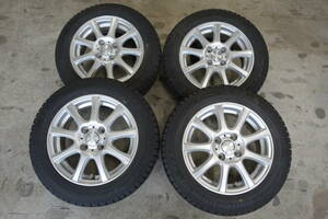 少々イボ付ほぼ新品 2021年製14×4.5J 4H100 +42 DUFACT 165/65 R14 ダンロップ WINTERMAXX WM03 パッソ.ソリオ.アトレー等 4本 V-134