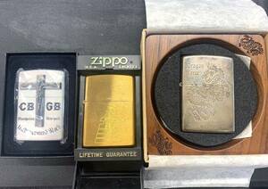 〇【中古】ZIPPO ジッポー　3点セット