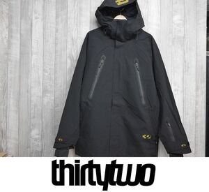 【新品】25 ThirtyTwo DEEP CREEK PARKA JACKET - Mサイズ - BLACK 正規品 スノーボード ウェア ジャケット