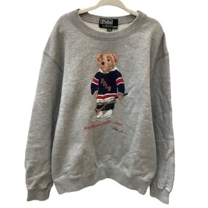 ♪♪ RALPH LAUREN ラルフローレン kids キッズ トレーナー SIZE 130 グレー 傷や汚れあり