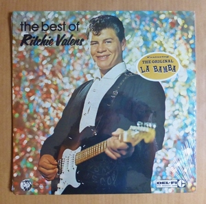 RITCHIE VALENS「THE BEST OF RITCHIE VALENS」米RHINO [半透明盤] ステッカー有シュリンク美品