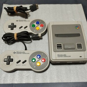 【動作品】 Nintendo SFC ニンテンドークラシックミニ スーパーファミコンミニ CLV-301