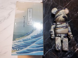 ベアブリック 400% BE＠RBRICK 葛飾北斎「神奈川沖浪裏」メディコム・トイ