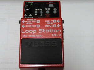 「　新品同様　」　BOSS 　Loop　Station　RC-3　ルーパー