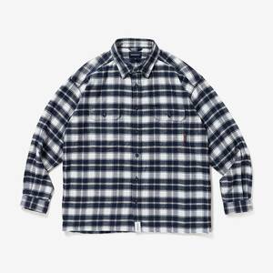 希少★新品本物【白★サイズ2】★VANING CHECK LS SHIRT バニングチェック シャツ 正規店購入 ディセンダント 入手困難 DESCENDANT 2020S/S