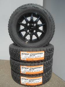 新品4本セット■トーヨーオープンカントリーR/T■145/80R12ゴツゴツタイヤ■軽トラエブリーハイゼットキャリーサンバーNバンピクシスバモス