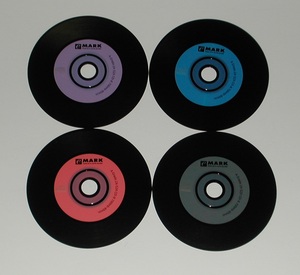 レコードのようなCD-R　レトロ調　4枚組