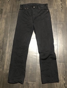 [USED] SUGARCANE SATIN PANTS BALCK 36