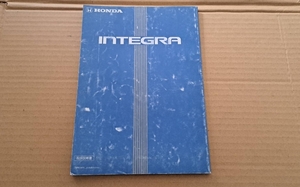 ホンダ DA インテグラ 取扱説明書 (検 DA7 DA8 RX ZX RXi ZXi XSi ZC B16A 取り扱い説明書 4ドア ３ドア 説明書 オーナーズ マニュアル