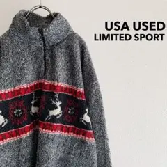 古着 USA製 “LIMITED SPORT” Half Zip Fleece