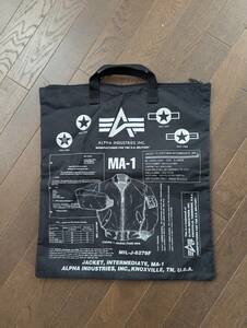 Alpha アルファ MA-1　トートバッグ