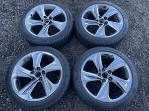 １円売切出品！クラウンRS純正ホイール,5穴,18インチ,8ｊ,オフセット45,PCD114.3,225/45R18,スタッドレスタイヤVRX3,2022年製,4本セット