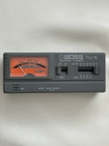 ★BOSS TU-6ボス ギター・ベース用チューナー