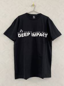 美品 2005 TRIPLE CROWN HORSE DEEP IMPACT Tシャツ フリーサイズ 三冠 ディープインパクト サンデーサイレンス ウインドインハーヘア