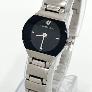 腕時計 レディース CHARLES JOURDAN クォーツ quartz ブラック BLACK シルバー silver 5631788 シャルルジョルダン Watch Y1958