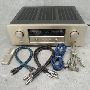 F41592(065)-721/AT130000　Accuphase E-306 プリメインアンプ　リモコン、ケーブル類付属　アキュフェーズ