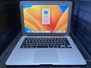 即利用　そこそこ美人　ビデオ通話OK MacBook Air 2012年最新OS Ventura13.6搭載