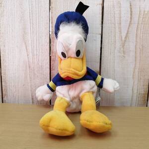 〇25011606　ぬいぐるみ　ドナルドダック　ディズニー　Walt Disney　Donald Duck　お座り人形　人形　ビンテージ