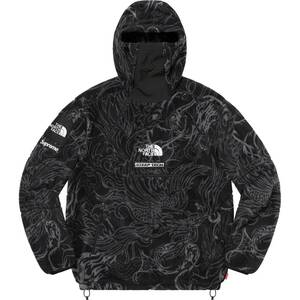 新品未開封 Supreme The North Face Steep Tech Fleece Pullover ジャケット Black Dragon 黒 