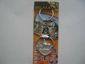 【マレーシア・雑貨】キーホルダー『MELAKAマラッカ Ｗorld Heritage City 』