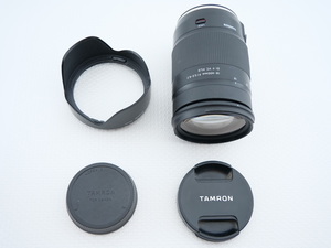 TAMRON タムロン EF 18-400 F/3.5-6.3 Di II VC HLD CANON キヤノン レンズ カメラ 超望遠 高倍率 ズームレンズ キャップ フード付