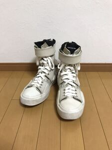 定価68,300円 JULIUS ストラップドエッジスニーカー 2 ブーツ レザー Rick Owens DRKSHDW Yohji Yamamoto incarnation リックオウエンス