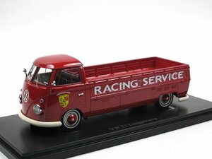 AutoCult 1/43 Volkswagen フォルクスワーゲン VW T1 Langpritsche Porsche Racing Service ポルシェ